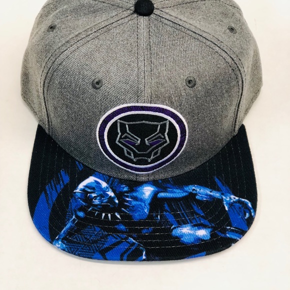 Marvel Black Panther SnapBack Hat - Picture 3 of 4